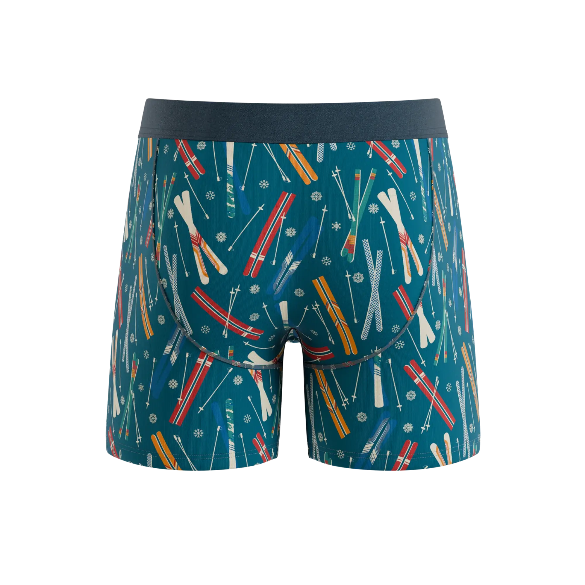 The Ski In Ski Out | Retro Ski Ball Hammock® Pouch Underwear With Fly - Shinesty - Flyclothing LLC