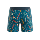 The Ski In Ski Out | Retro Ski Ball Hammock® Pouch Underwear With Fly - Shinesty - Flyclothing LLC
