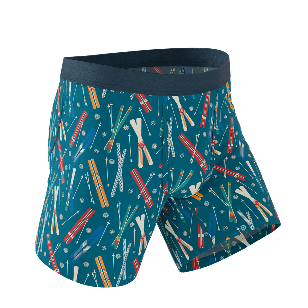 The Ski In Ski Out | Retro Ski Ball Hammock® Pouch Underwear - Shinesty - Flyclothing LLC