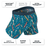 The Ski In Ski Out | Retro Ski Ball Hammock® Pouch Underwear - Shinesty - Flyclothing LLC
