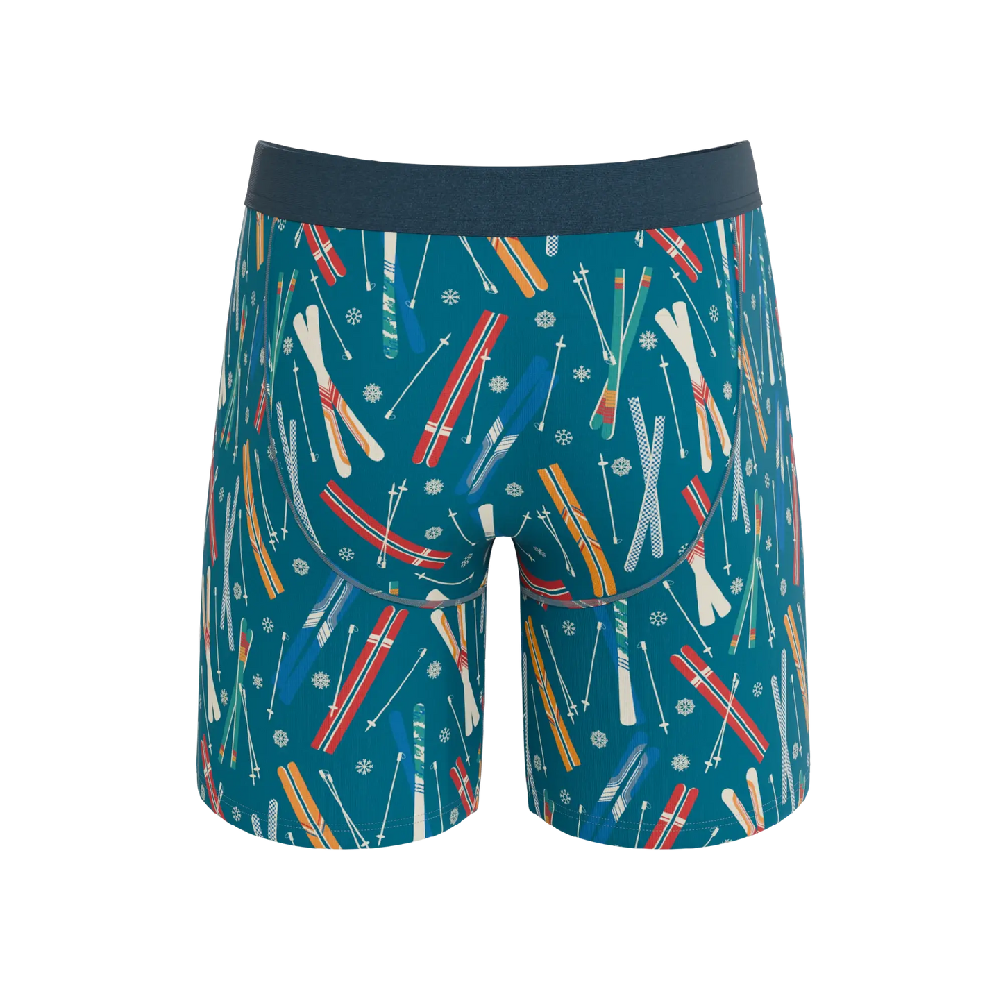 The Ski In Ski Out | Retro Ski Long Leg Ball Hammock® Pouch Underwear With Fly - Shinesty - Flyclothing LLC