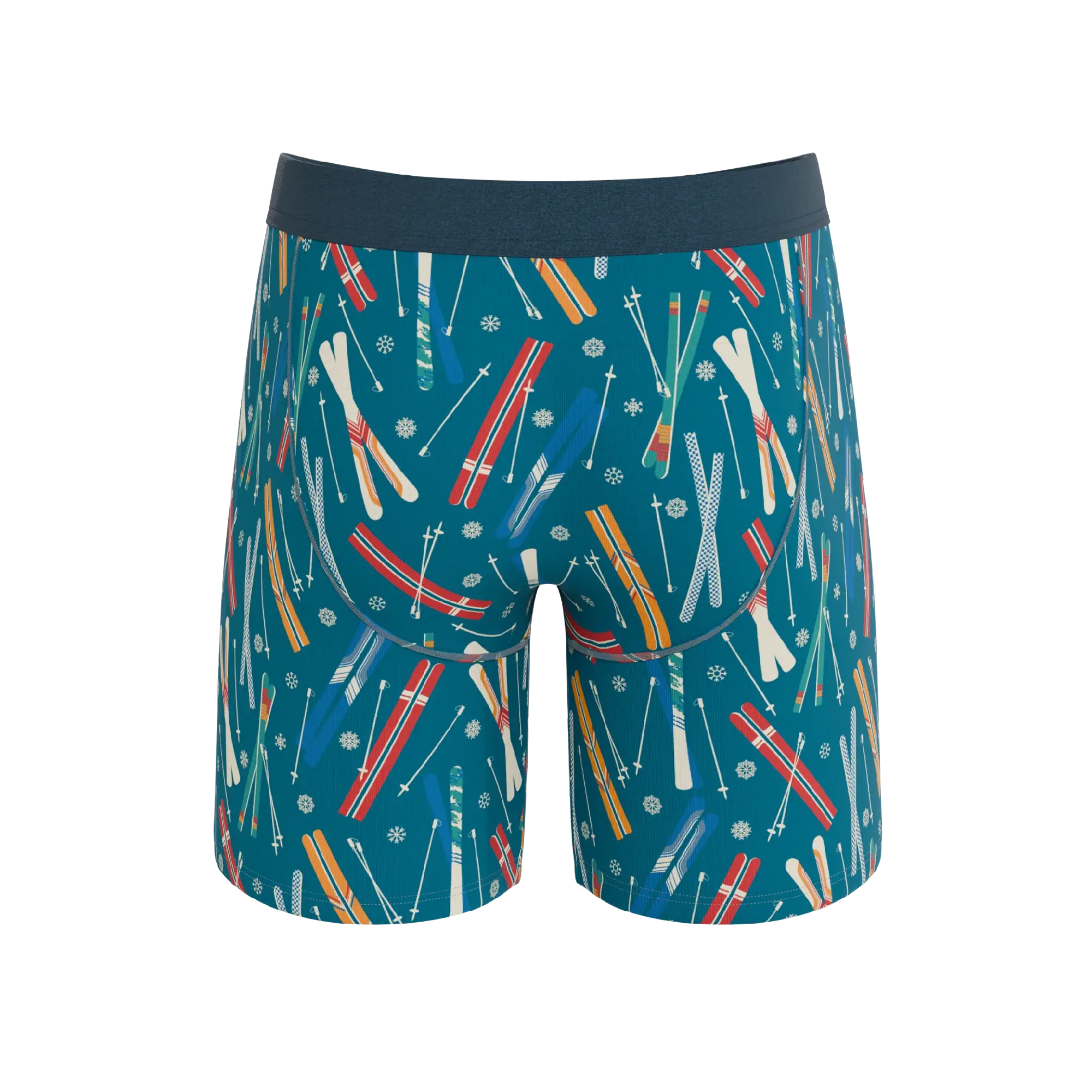 The Ski In Ski Out | Retro Ski Long Leg Ball Hammock® Pouch Underwear With Fly - Shinesty - Flyclothing LLC