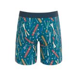 The Ski In Ski Out | Retro Ski Long Leg Ball Hammock® Pouch Underwear With Fly - Shinesty - Flyclothing LLC