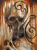 Black Market Art Company Skull & Eye Print