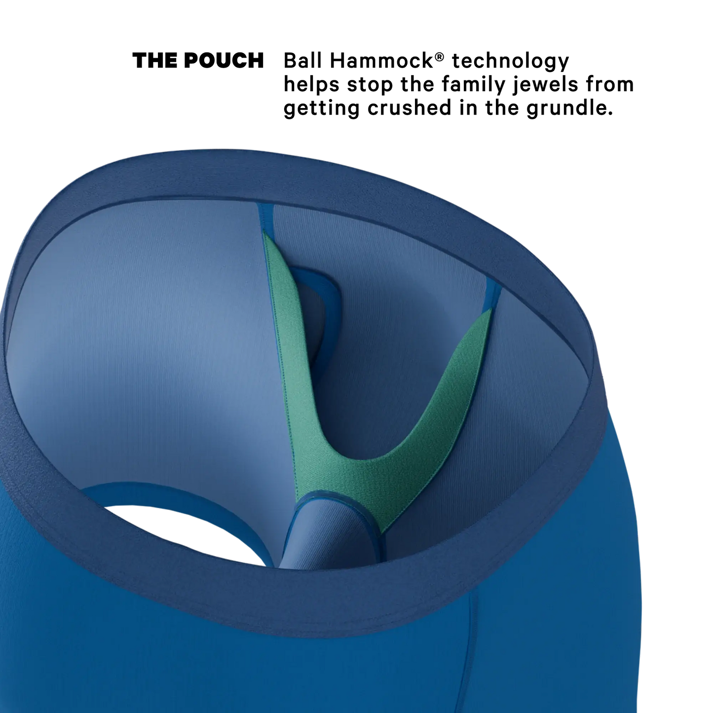 The Skydiver | Ocean Ball Hammock® Pouch Underwear With Fly - Shinesty - Flyclothing LLC