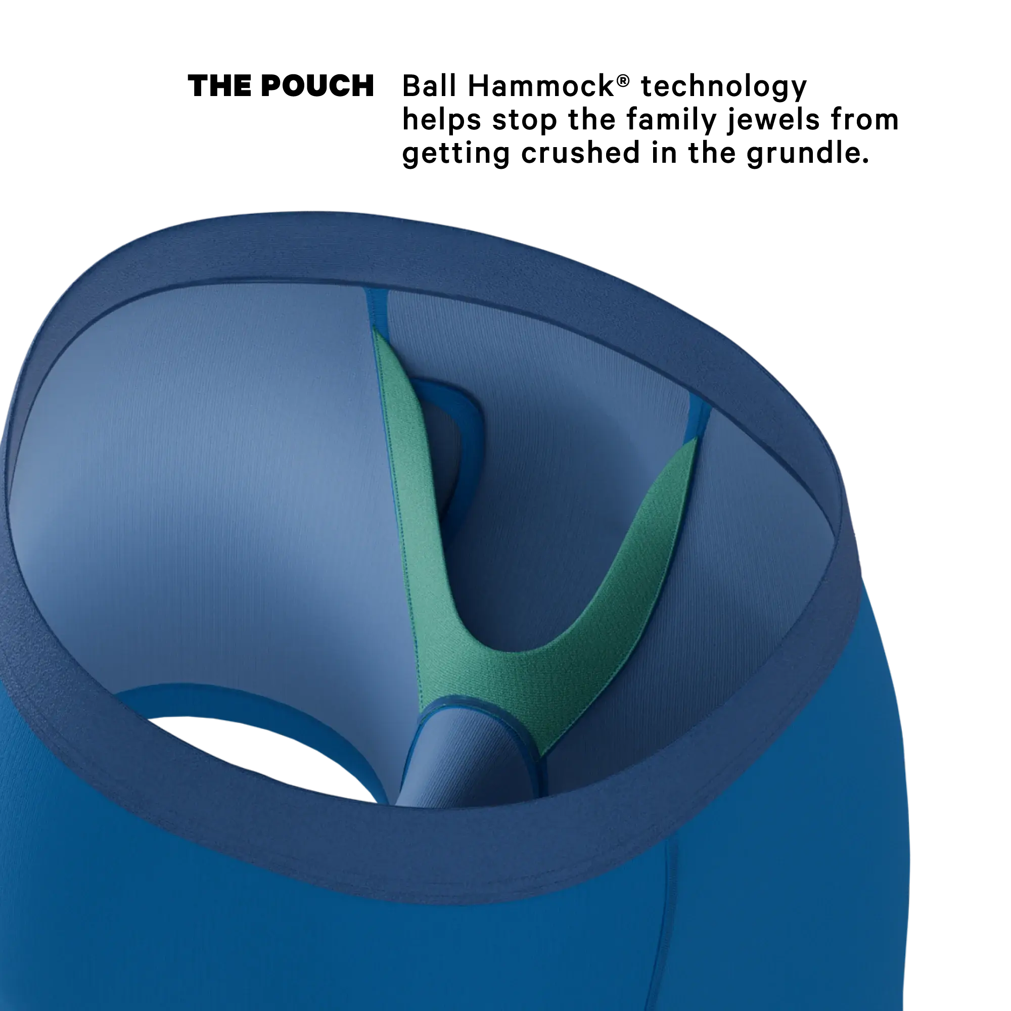 The Skydiver | Ocean Ball Hammock® Pouch Underwear With Fly - Shinesty - Flyclothing LLC