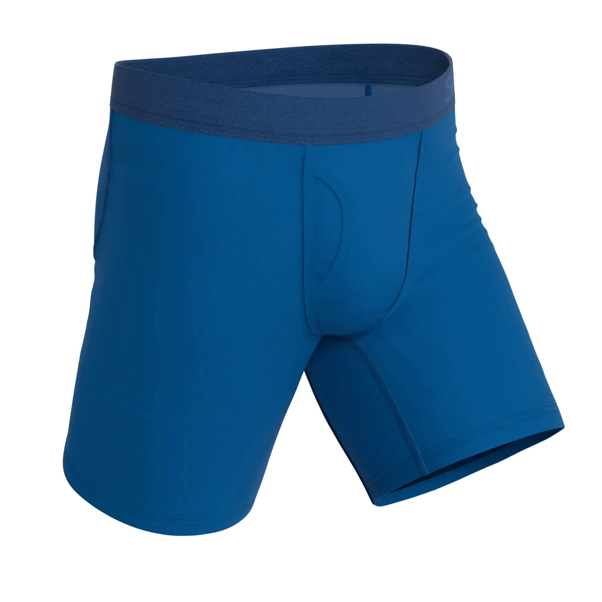 The Skydiver | Ocean Blue Long Leg Ball Hammock® Pouch Underwear With Fly - Shinesty - Flyclothing LLC