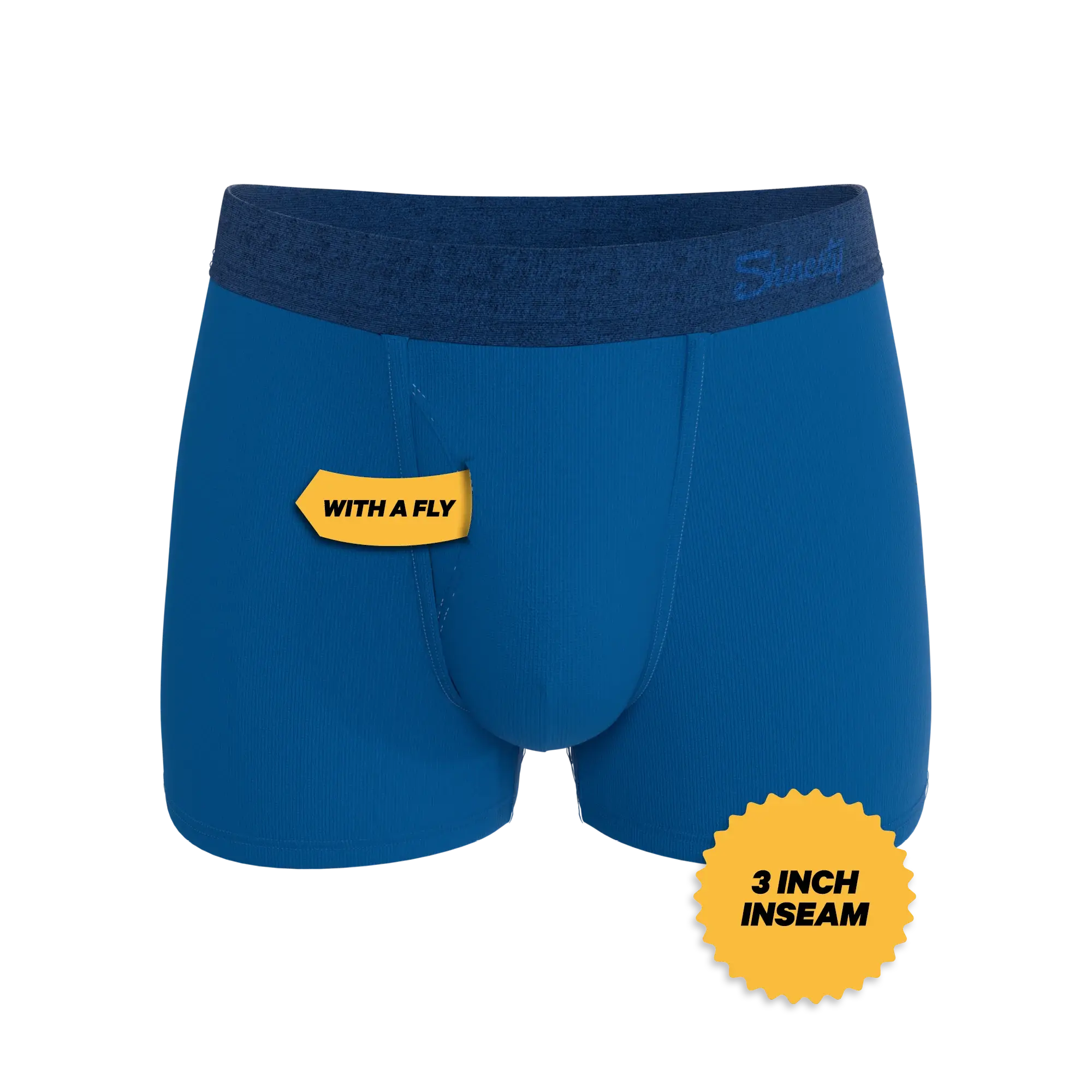 The Skydiver | Ocean Blue Ball Hammock® Pouch Trunks Underwear - Shinesty - Flyclothing LLC