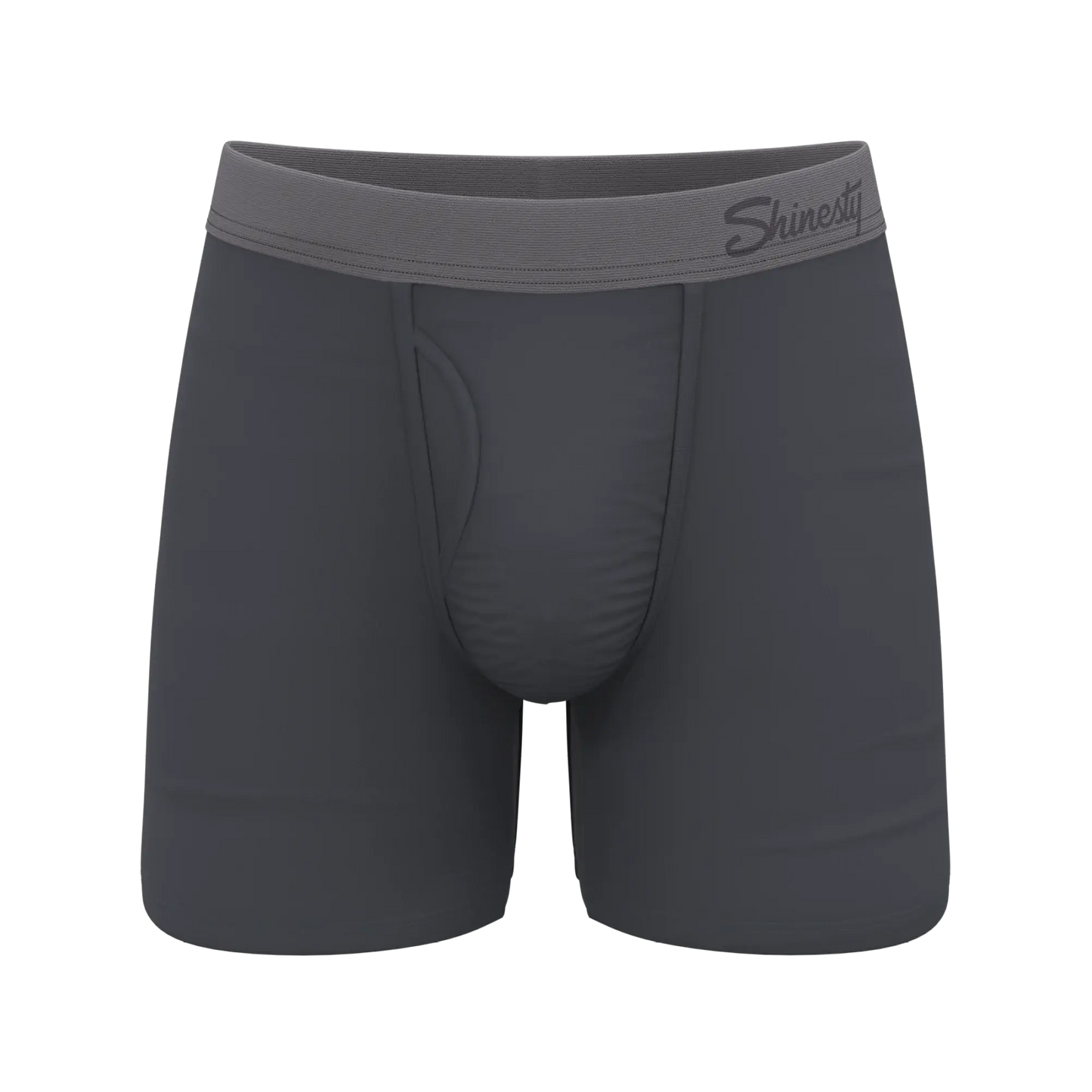 The Slate Expectations | Grey Tonal Ball Hammock® Magnum Big Pouch Underwear - Shinesty - Flyclothing LLC