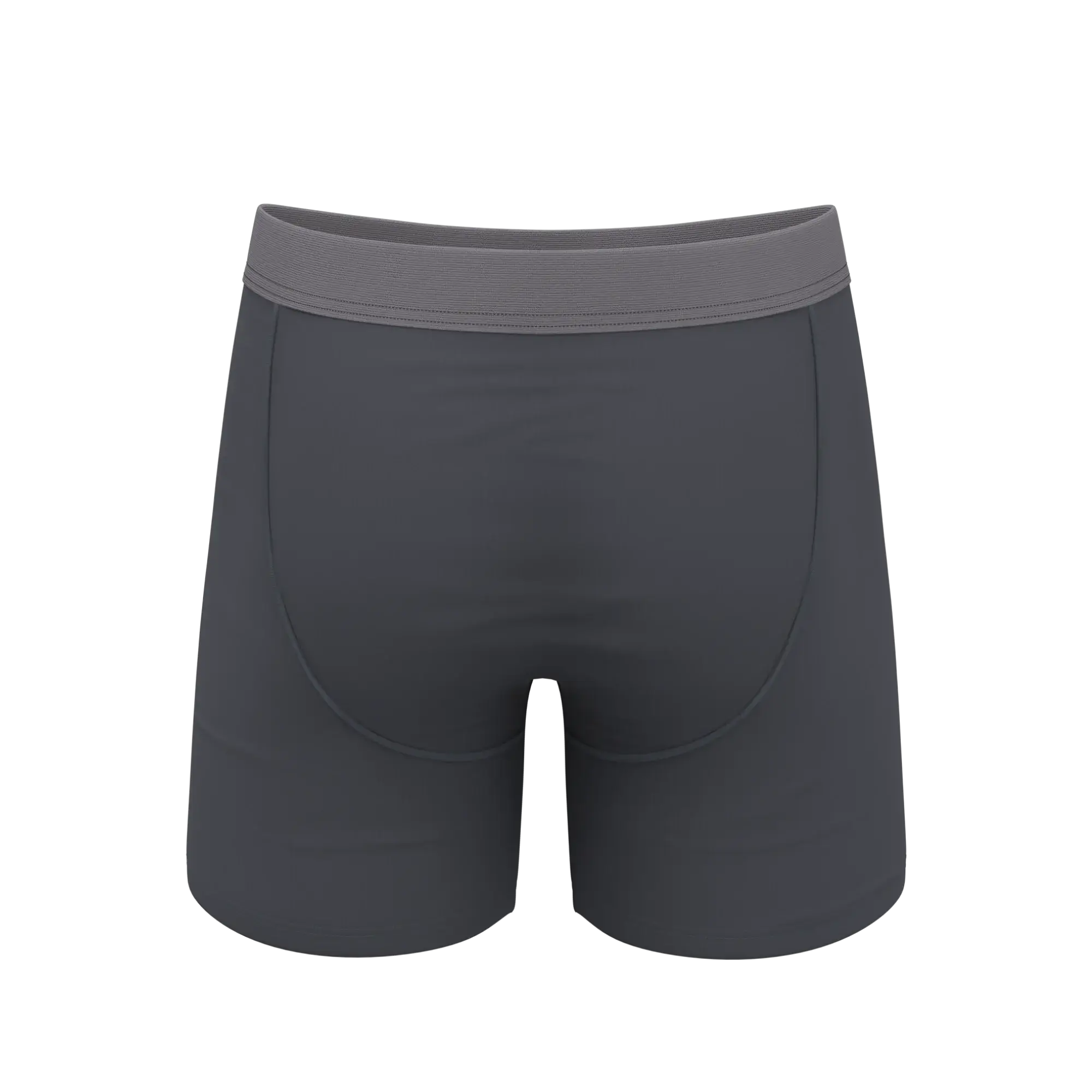 The Slate Expectations | Grey Tonal Ball Hammock® Pouch Underwear With Fly - Shinesty - Flyclothing LLC