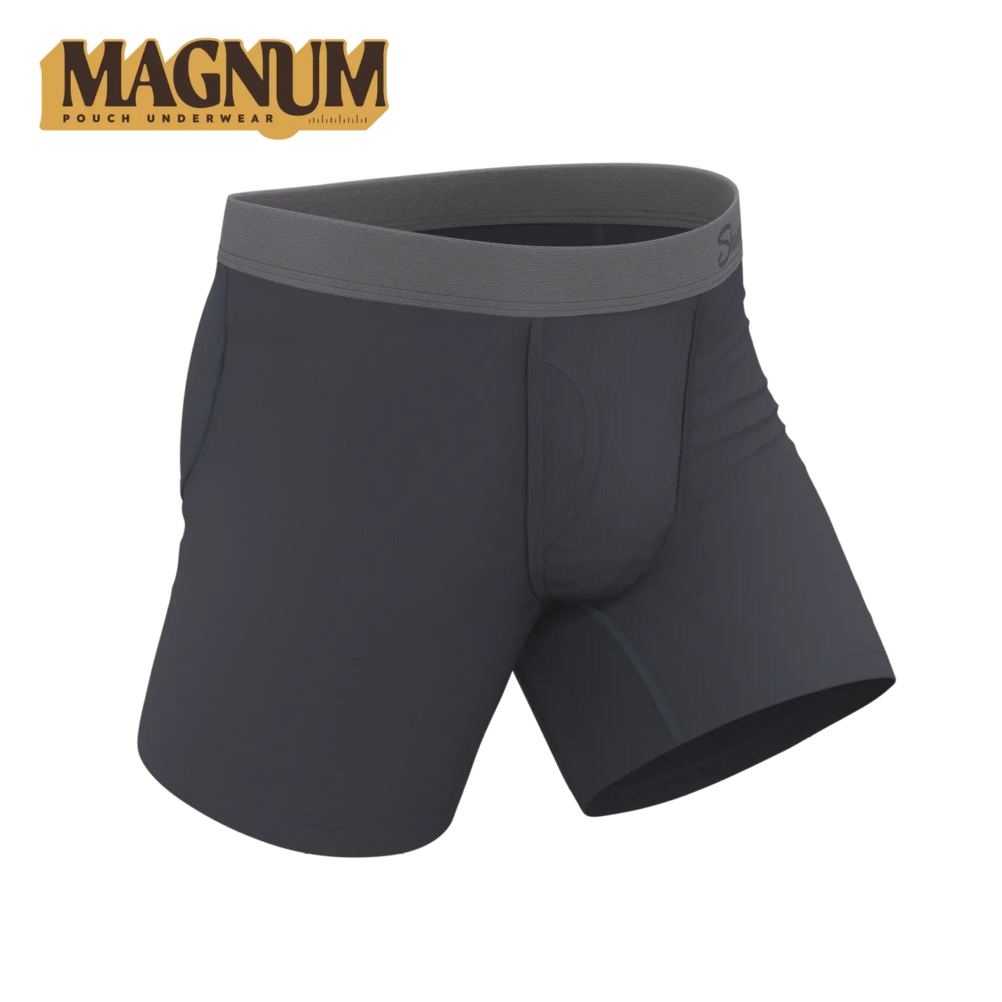 The Slate Expectations | Grey Tonal Ball Hammock® Magnum Big Pouch Underwear - Shinesty - Flyclothing LLC