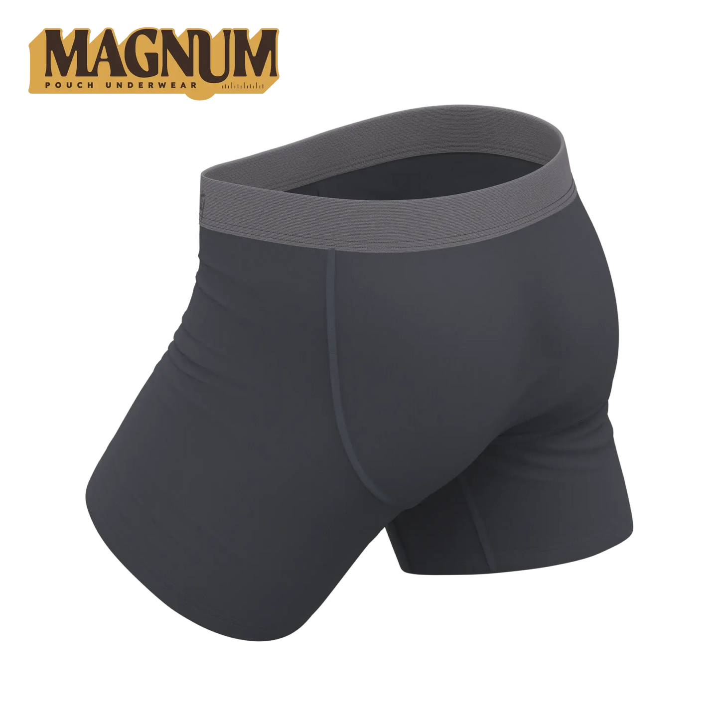 The Slate Expectations | Grey Tonal Ball Hammock® Magnum Big Pouch Underwear - Shinesty - Flyclothing LLC