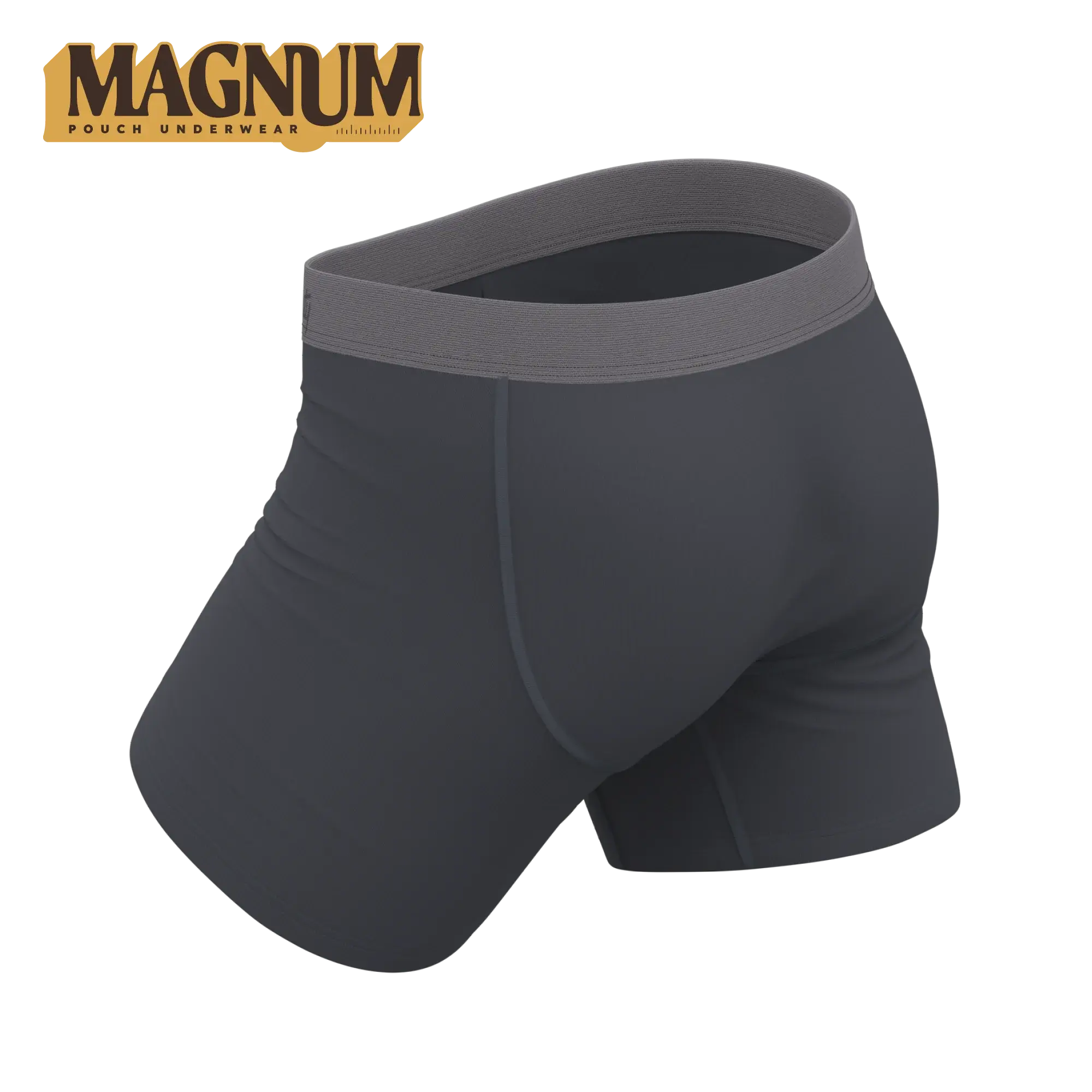 The Slate Expectations | Grey Tonal Ball Hammock® Magnum Big Pouch Underwear - Shinesty - Flyclothing LLC
