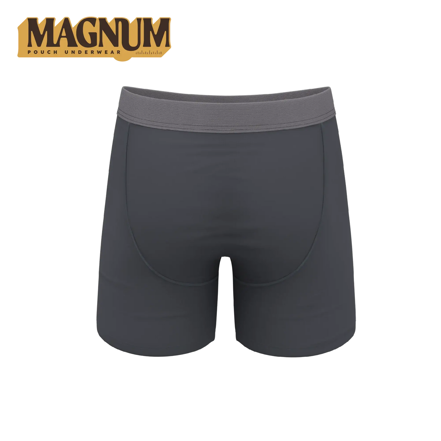 The Slate Expectations | Grey Tonal Ball Hammock® Magnum Big Pouch Underwear - Shinesty - Flyclothing LLC