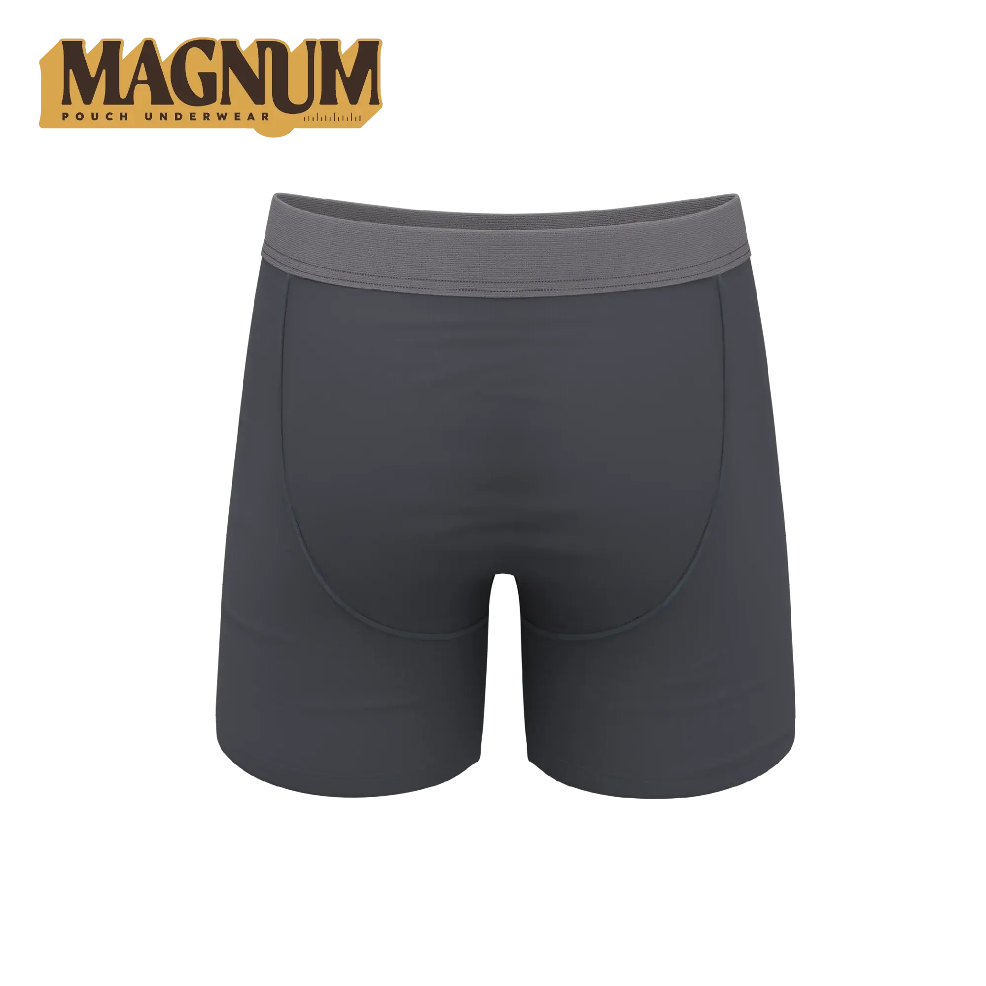 The Slate Expectations | Grey Tonal Ball Hammock® Magnum Big Pouch Underwear - Shinesty - Flyclothing LLC