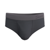 The Slate Expectations | Grey Tonal Ball Hammock® Pouch Underwear Briefs - Shinesty - Flyclothing LLC