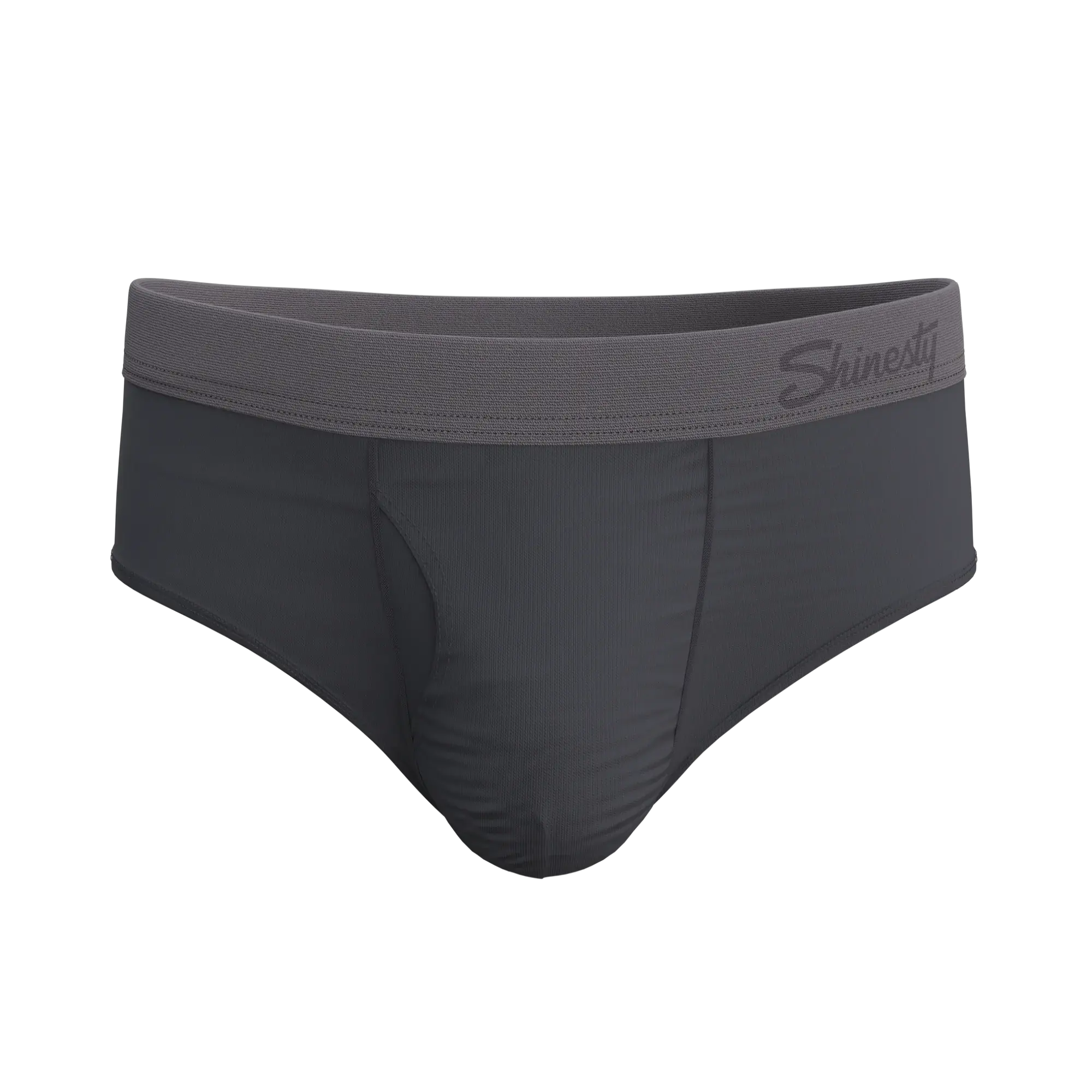 The Slate Expectations | Grey Tonal Ball Hammock® Pouch Underwear Briefs - Shinesty - Flyclothing LLC