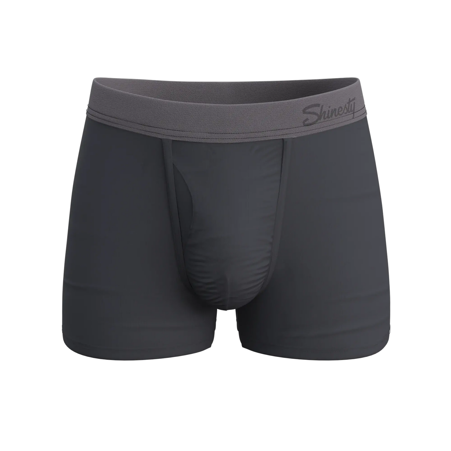 The Slate Expectations | Grey Tonal Ball Hammock® Pouch Trunks Underwear - Shinesty - Flyclothing LLC
