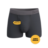 The Slate Expectations | Grey Tonal Ball Hammock® Pouch Trunks Underwear - Shinesty - Flyclothing LLC