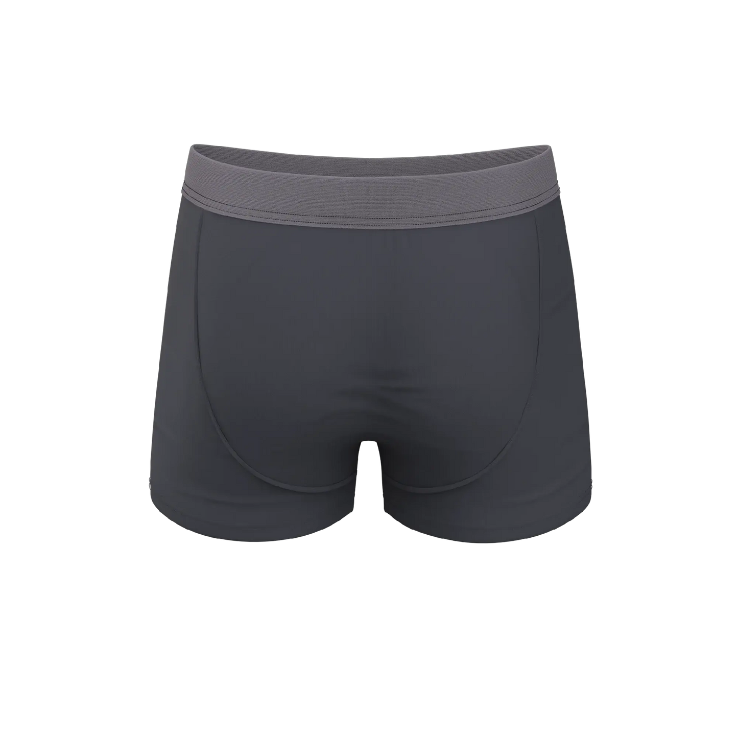 The Slate Expectations | Grey Tonal Ball Hammock® Pouch Trunks Underwear - Shinesty - Flyclothing LLC