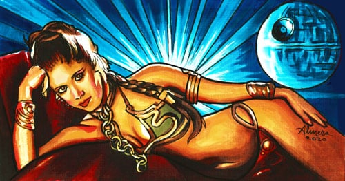Black Market Art Company Slave of the Hut Print