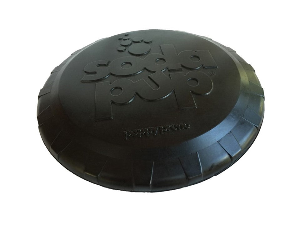 Magnum Bottle Top Flyer Rubber Frisbee for Heavy Chewers | Large | USA Made - SodaPup/True Dogs, LLC - Flyclothing LLC