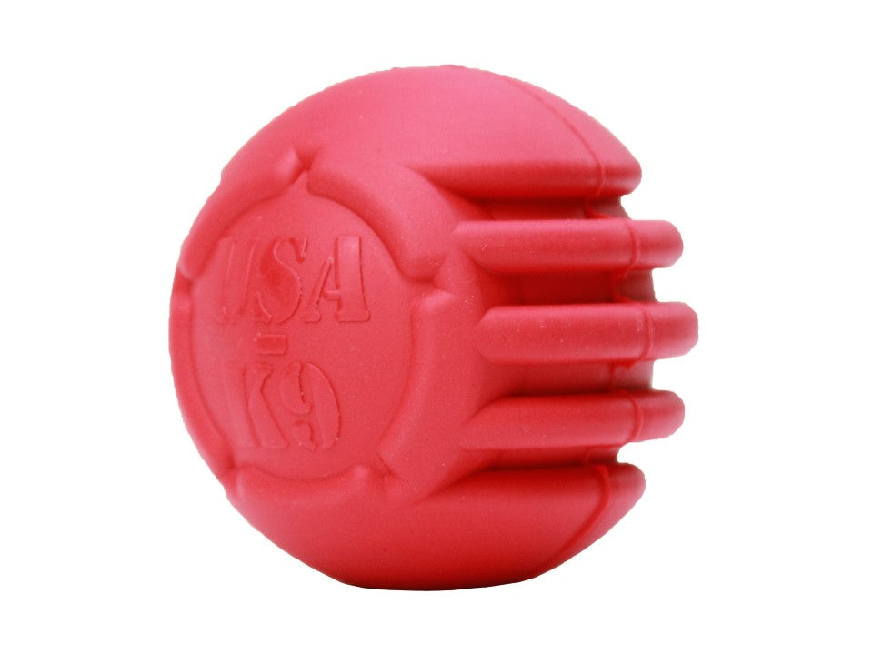 USA-K9 Stars and Stripes Rubber Dog Toy | K9 Handler Reward Toy | Red | USA Made - SodaPup/True Dogs, LLC - Flyclothing LLC