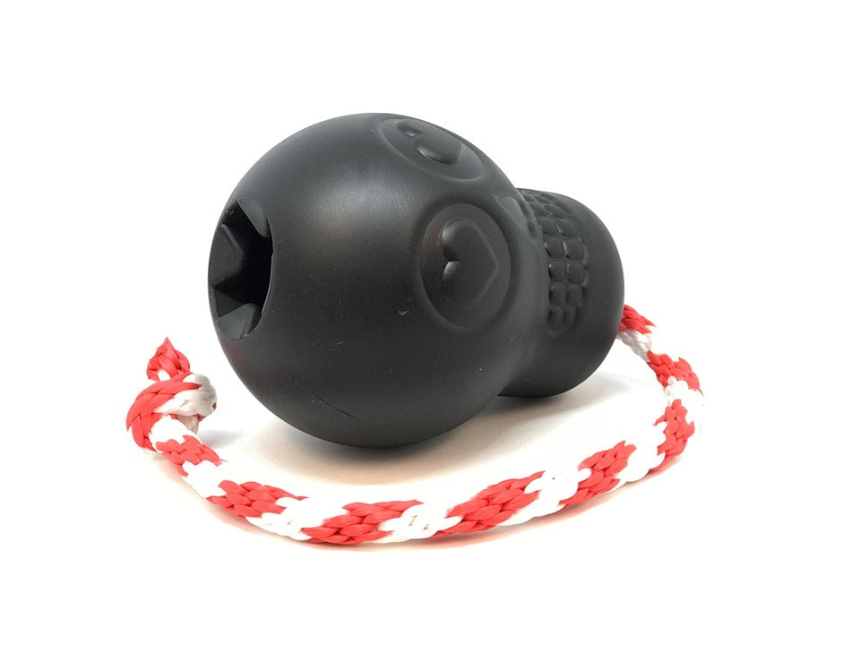 USA-K9 Magnum Skull - Black Magnum Rubber Chew Toy for Extreme Chewers | USA Made - SodaPup/True Dogs, LLC - Flyclothing LLC