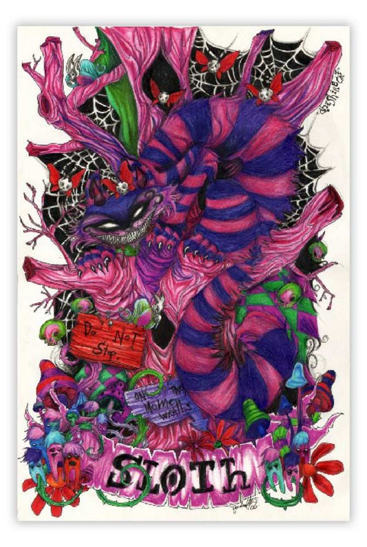 Black Market Art Company Sloth Print - Black Market Art Company - Flyclothing LLC