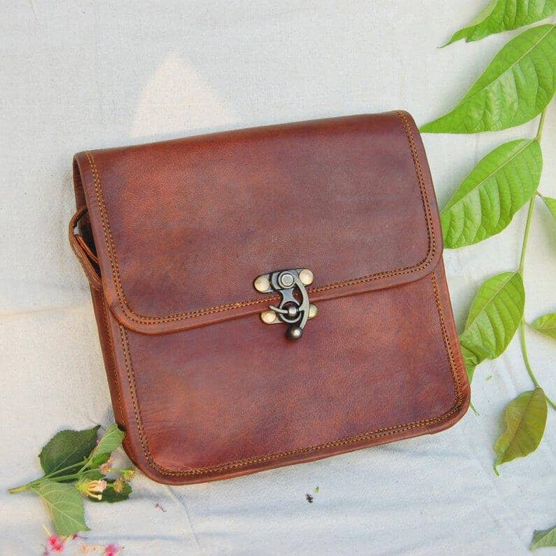 The Feminine Crossbody - Classy Leather Bags - Flyclothing LLC