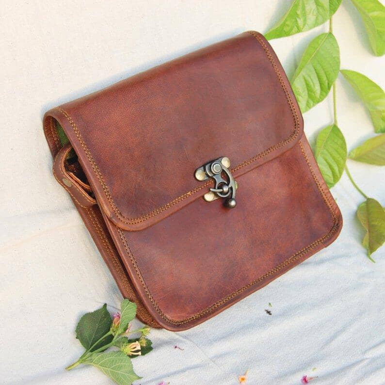 The Feminine Crossbody - Classy Leather Bags - Flyclothing LLC