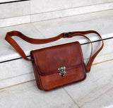 The Feminine Crossbody - Classy Leather Bags - Flyclothing LLC