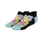 The Smooth Talker | Candy Hearts Heel Hammock™ Ankle Socks - Shinesty - Flyclothing LLC