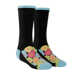 The Smooth Talker | Candy Hearts Heel Hammock™ Crew Socks - Shinesty - Flyclothing LLC