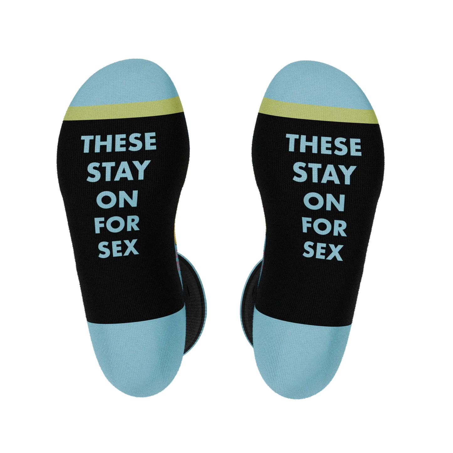 The Smooth Talker | Candy Hearts Heel Hammock™ Crew Socks - Shinesty - Flyclothing LLC