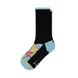 The Smooth Talker | Candy Hearts Heel Hammock™ Crew Socks - Shinesty - Flyclothing LLC