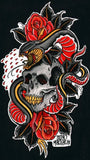 Black Market Art Company Snake & Skull Print