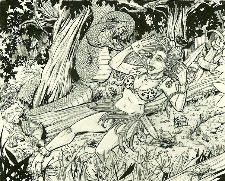 Black Market Art Company Snakebite Print - Black Market Art Company - Flyclothing LLC