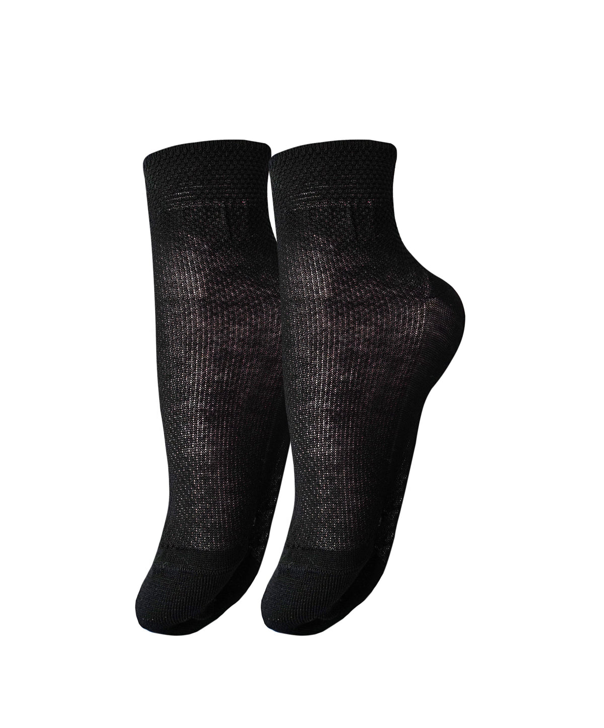 TITTIMITTI® Women’s 100% Organic Mercerized Cotton Filo di Scozia Socks — 1 Pair, Made in Italy - tittimitti - Flyclothing LLC