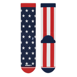 The Socky Balboa | American Flag Heel Hammock™ Crew Socks
