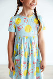 Softball Sweetie S/S Pocket Twirl Dress - Mila & Rose ® - Flyclothing LLC