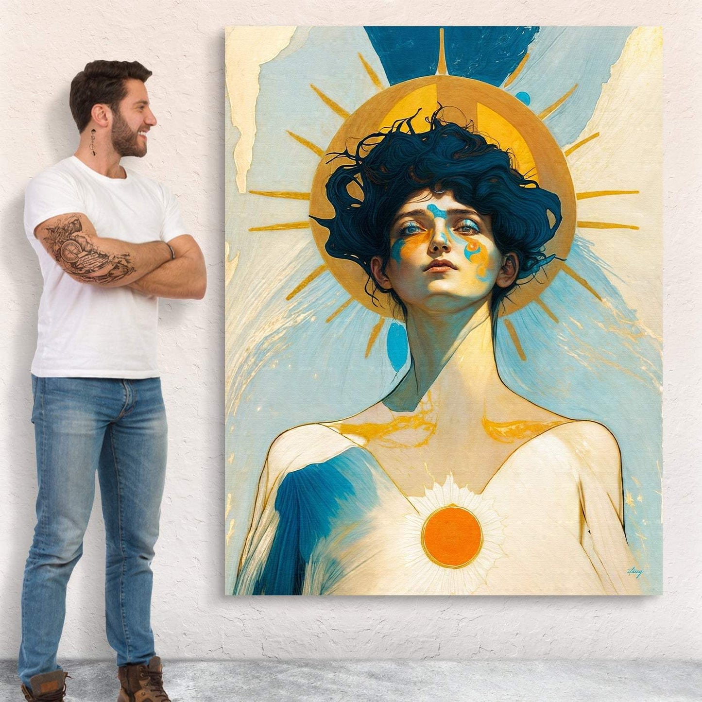 Canvas Print: "Solar Serenity II" - Tailored Canvases - Flyclothing LLC