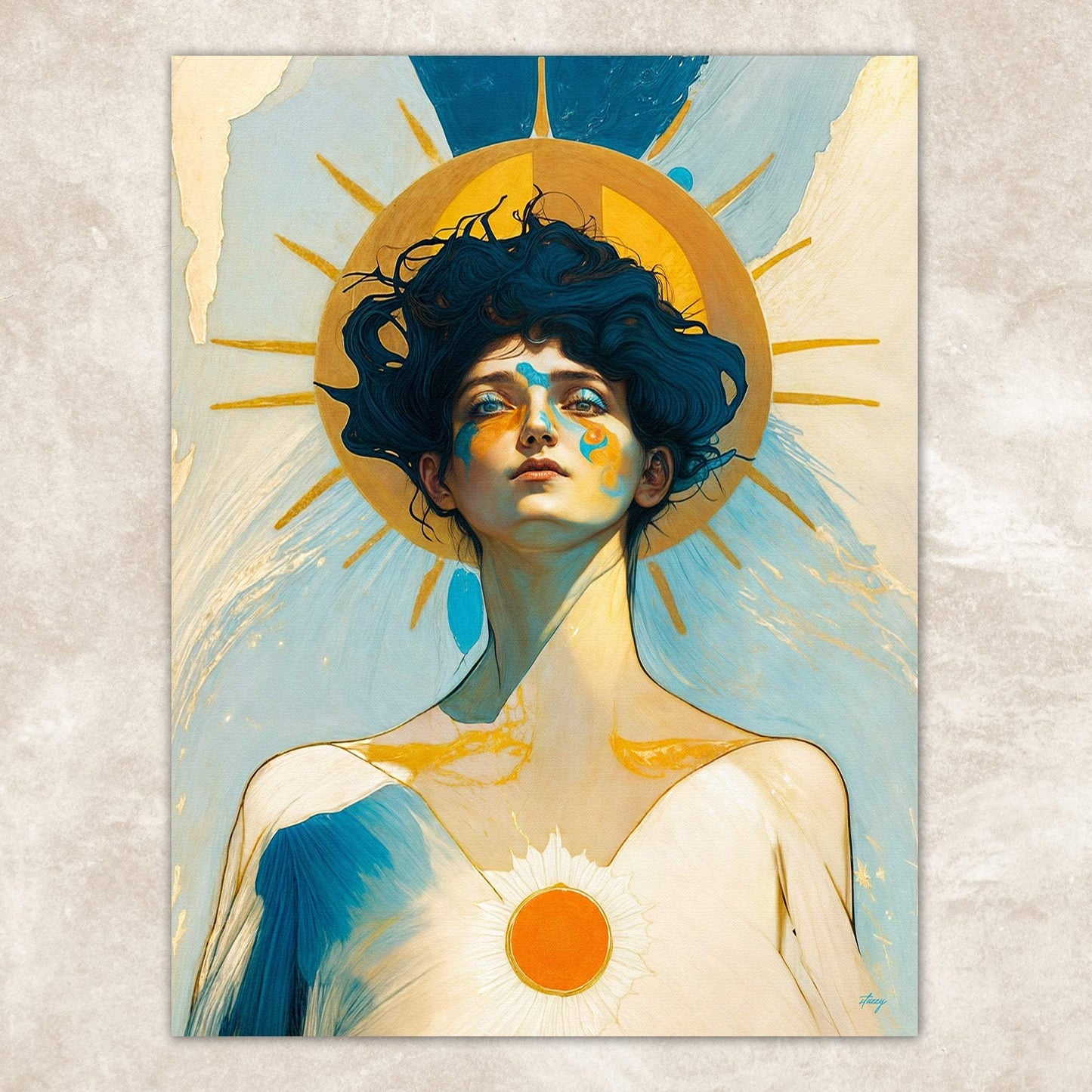 Canvas Print: "Solar Serenity II" - Tailored Canvases - Flyclothing LLC
