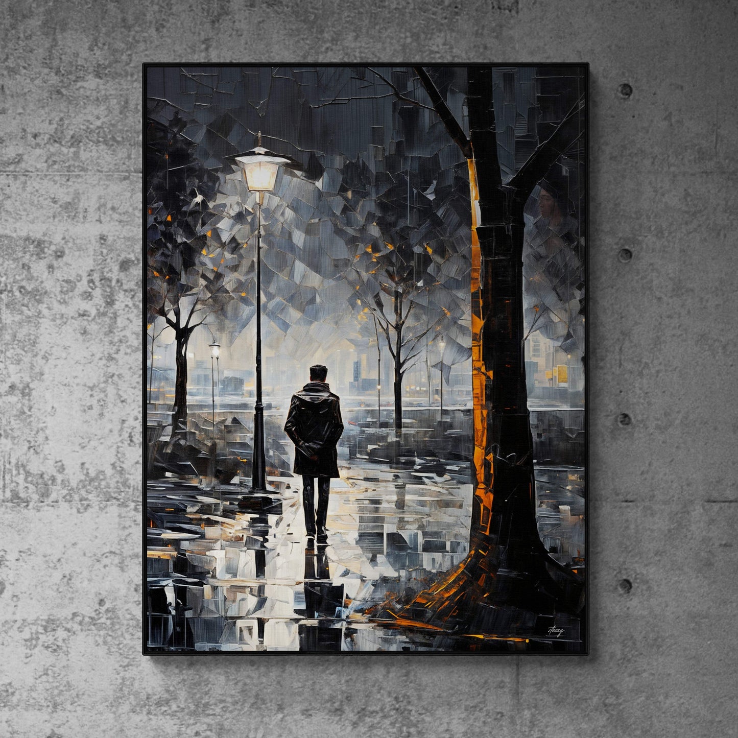 Canvas Print: "Solitary Reflection" - Tailored Canvases - Flyclothing LLC