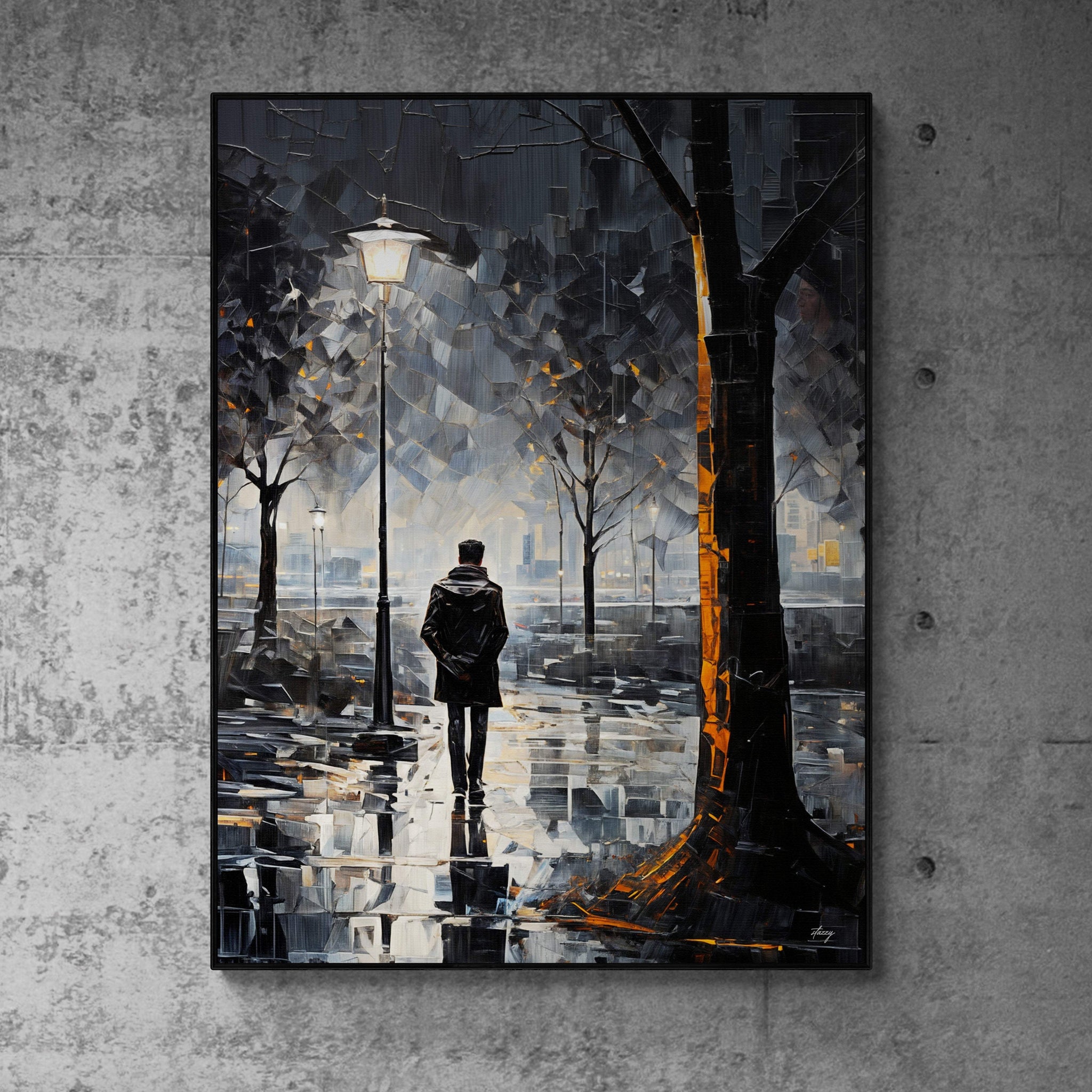 Canvas Print: "Solitary Reflection" - Tailored Canvases - Flyclothing LLC
