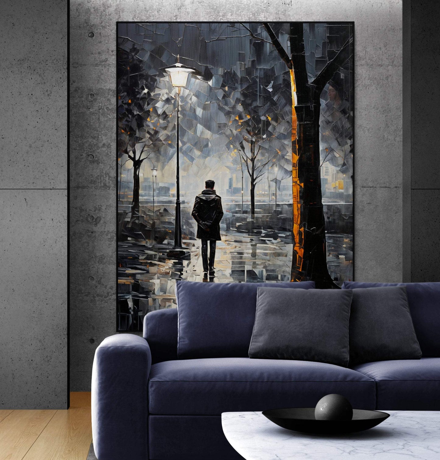 Canvas Print: "Solitary Reflection" - Tailored Canvases - Flyclothing LLC