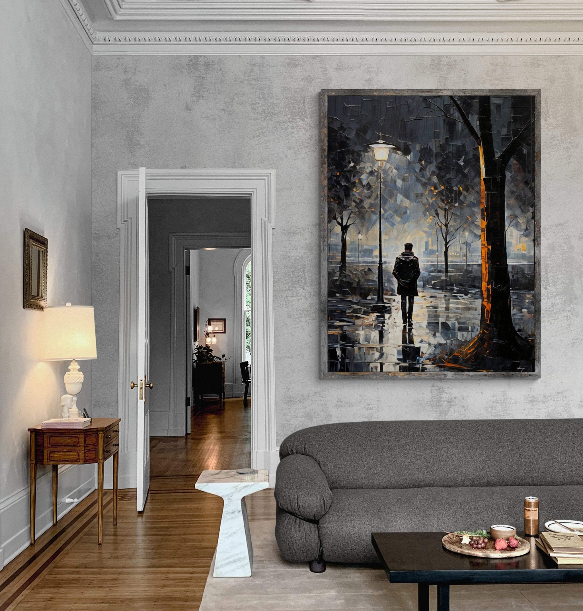 Canvas Print: "Solitary Reflection" - Tailored Canvases - Flyclothing LLC