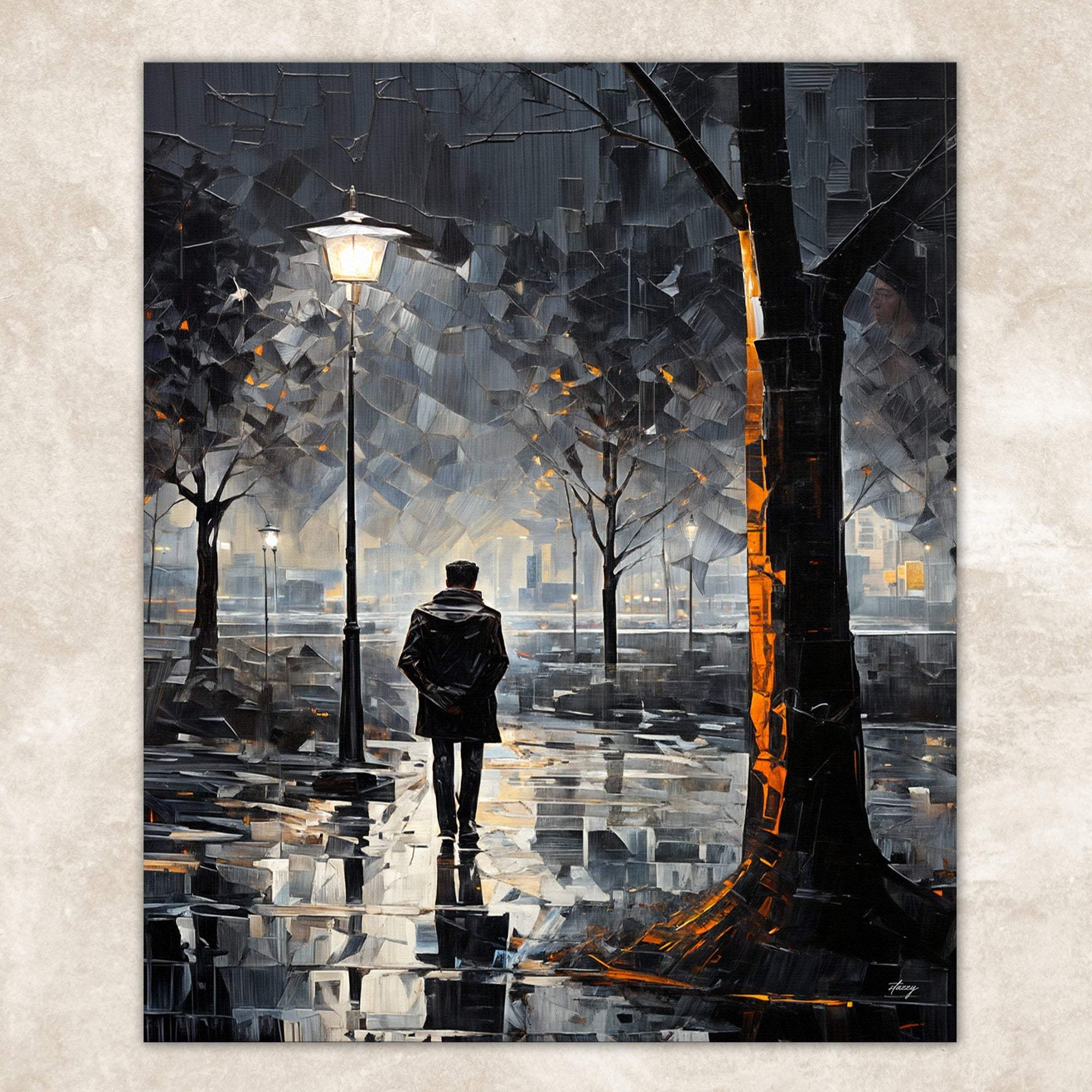 Canvas Print: "Solitary Reflection" - Tailored Canvases - Flyclothing LLC