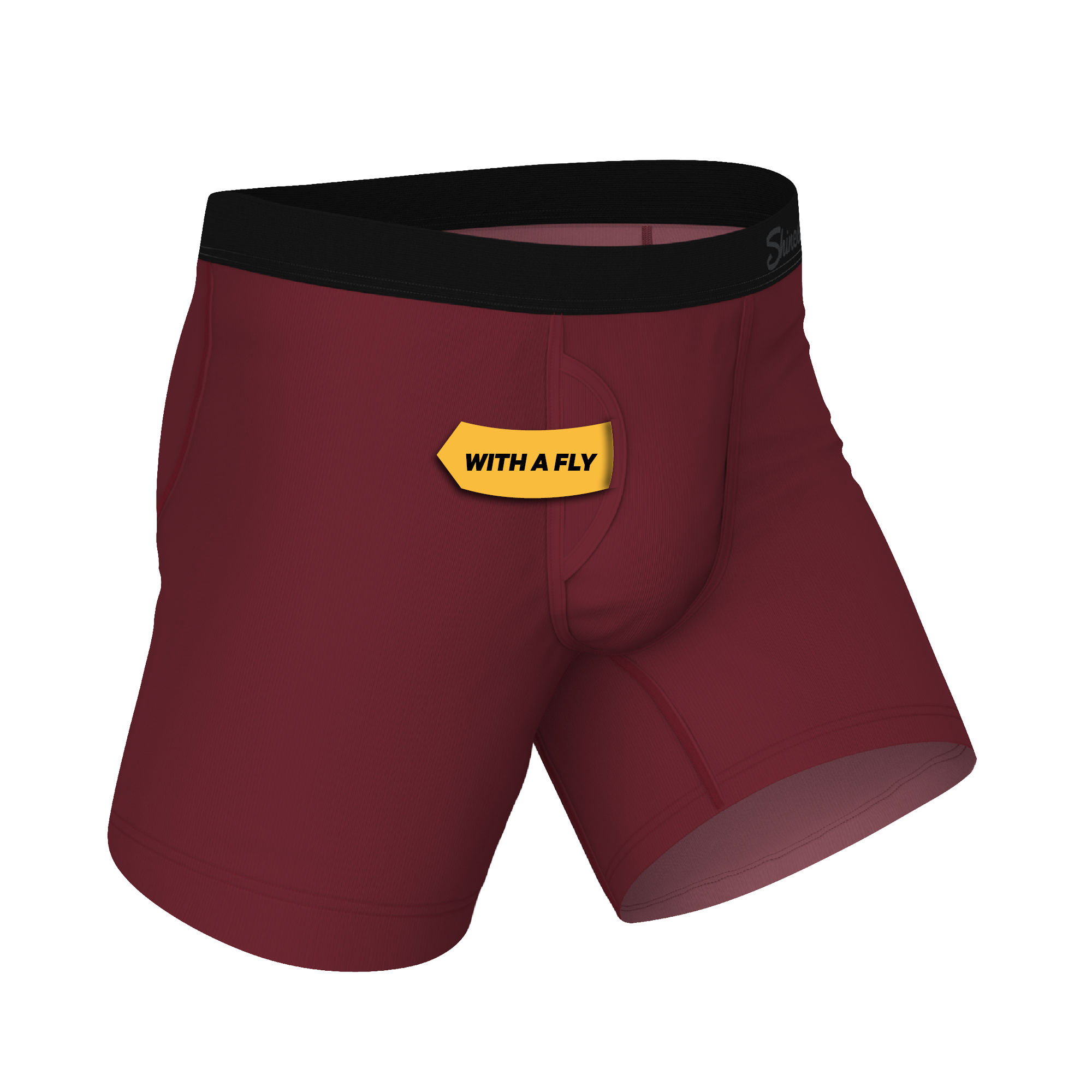 The Sommelier | Burgundy Ball Hammock® Pouch Underwear With Fly