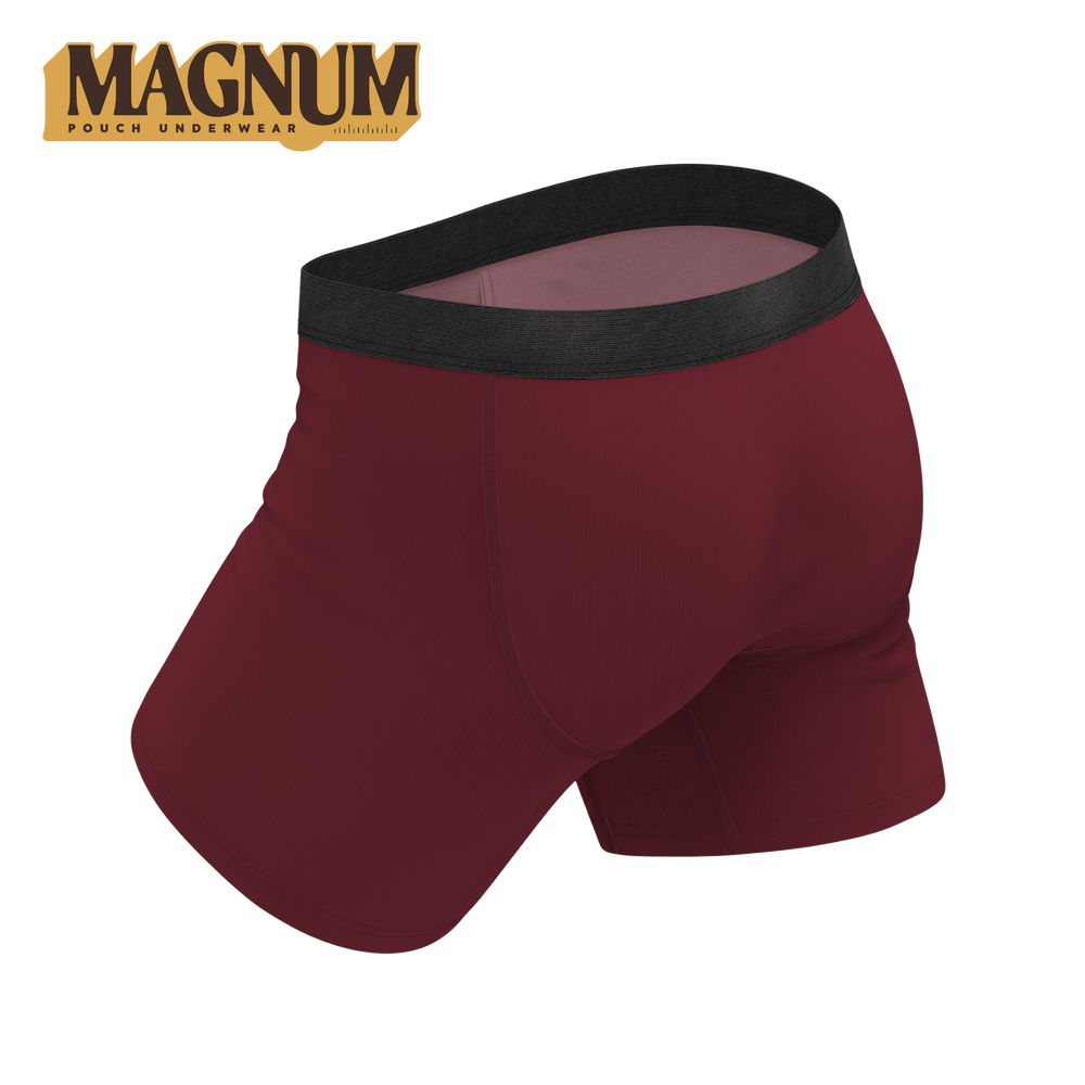 The Sommelier | Burgundy Ball Hammock® Magnum Big Pouch Underwear - Shinesty - Flyclothing LLC
